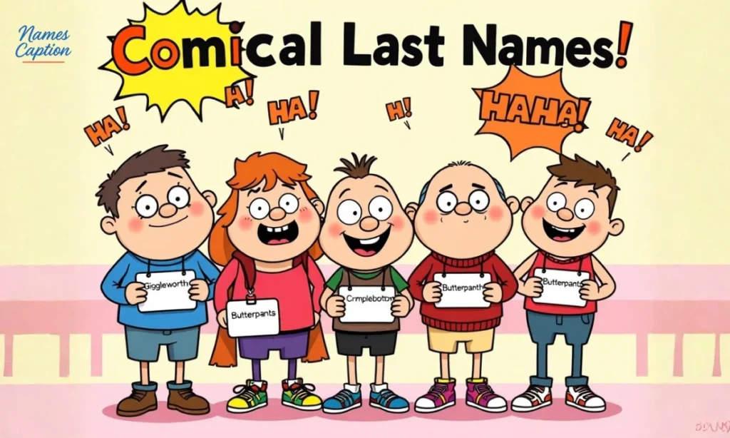 Comical Last Names