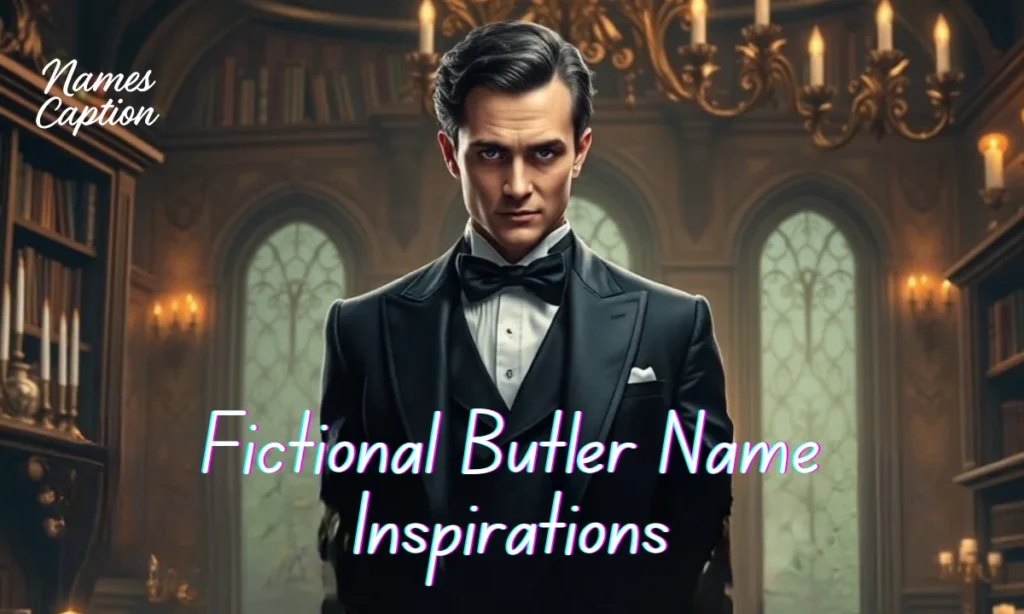 Fictional Butler Name Inspirations