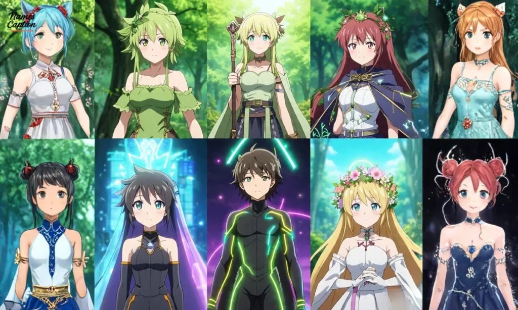 Themed-Inspired Names for Anime 