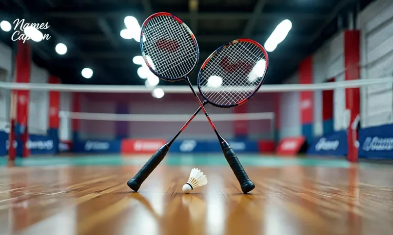Best Badminton Team Names for Every Style & Squad