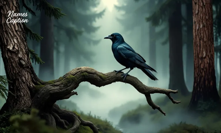 Crow Names Gothic, Cool, And Cute Ideas